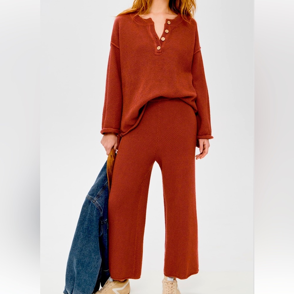 Free People knit set “Hailey set”
